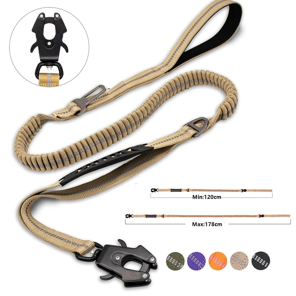 BarkSafe Bungee Leash with Car Seatbelt