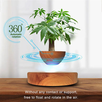 LEVITATION FLOATING BONSAI POT - MAGNETIC SUSPENSION PLANTER