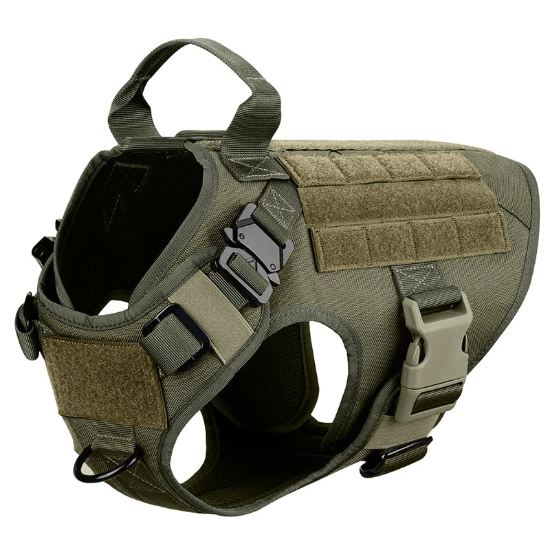 Military-Grade Tactical Dog Harness