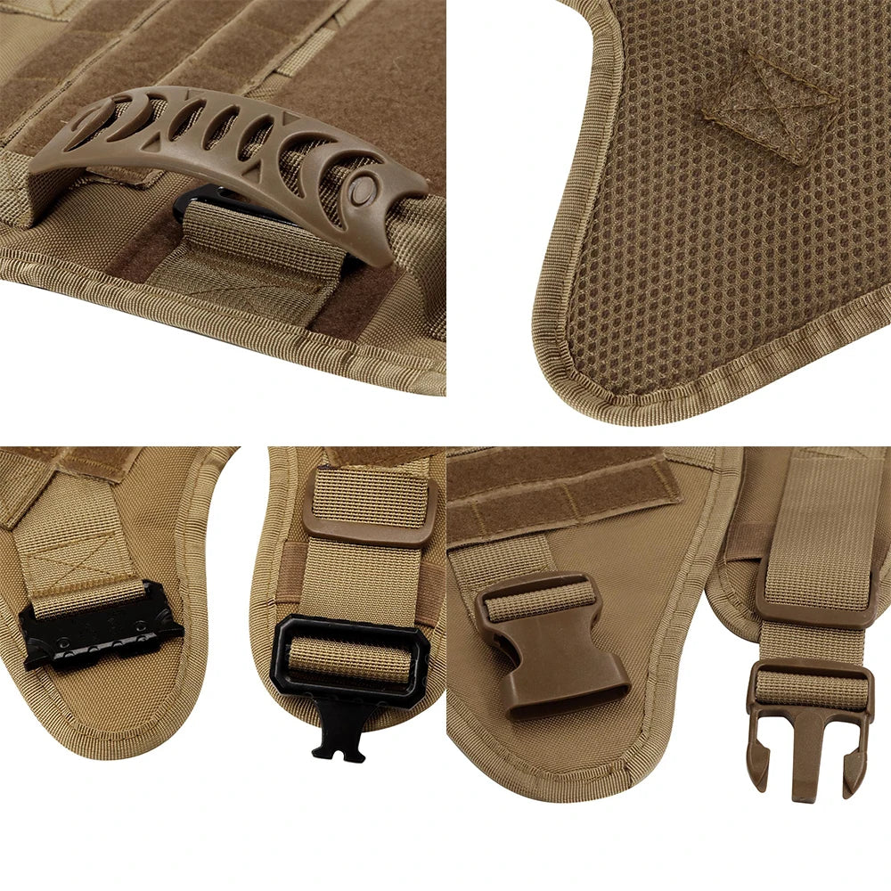 Military-Grade Tactical Dog Harness