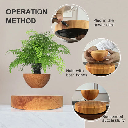 LEVITATION FLOATING BONSAI POT - MAGNETIC SUSPENSION PLANTER