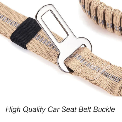 BarkSafe Bungee Leash with Car Seatbelt